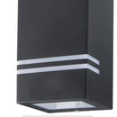 Aplique Exterior Bidireccional Bika 60 W Ip44 Luz Neutro