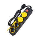 Alargador 4 Toma(S) 1.5 M Negro/Amarillo