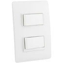 Interruptor conmutador 9/24 16 A Luzica Blanco
