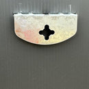 Espejo Decorativo Forma Redonda 90X90 Cm Dorado