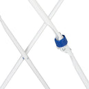 Tendedero De Ropa Basico Plegable Acero 90X49 Cm Blanco