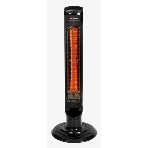 Estufa Carbono Radiacion Eec-6000Nw Negro