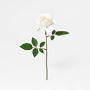 Vara Rosa Artificial 48 Cm Blanca