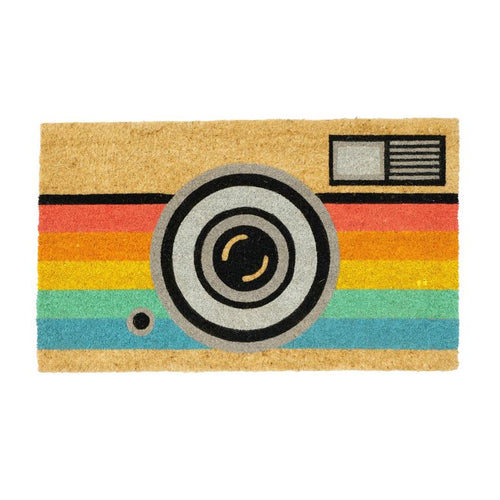 Limpiapies Camara 45x75 cm Coco Multicolor
