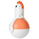 Juguete Gato Pollo 16 cm Blanco