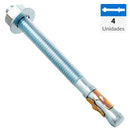 Perno anclaje 1/2 x 5 1/2 (4 unidades)