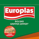 Pack 20 Bolsas Mini Zipper Europlas 250 Ml Transp.S Alimento