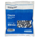 Clavo para techo 2 1/2 bolsa 50 unidades