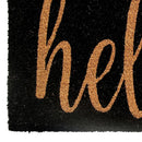Limpiapies Hello Dark 45X75 Cm Pvc Multicolor