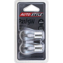 Set de ampolletas para auto 5 W 2 unidades