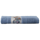 Toalla De Cuerpo Dog 400 Gr Algodon 60X120 Cm Azul