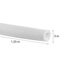 1.25 x 3 m Malla mosquitera blanca