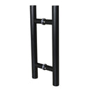 Manillon H acero inoxidable 65 cm negro