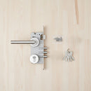 Manilla embutida fx acceso inox