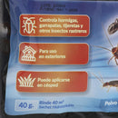 Insecticida en polvo para Plagas Rastreras 40 gr