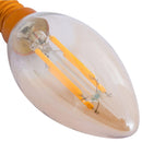 Ampolleta Led Vintage Vela 4 W E14 440 Lm Luz Calida