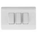 Interruptor triple 9/32 16 A Genesis Blanco