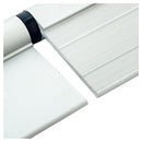 Bisagra de aluminio 145 mm satinado