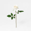 Vara Rosa Artificial 48 Cm Blanca