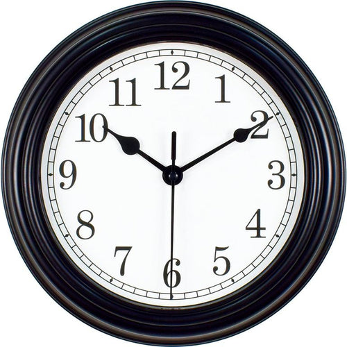 Reloj antique 22x22 Negro y blanco