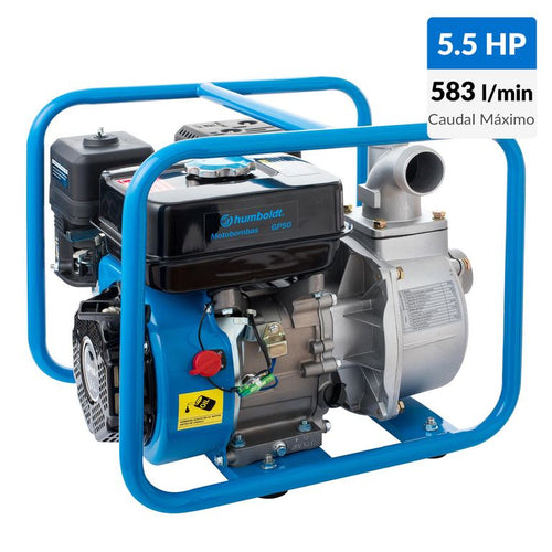 Motobomba A Gasolina 2 Pulg 5,5Hp 583 L/Min