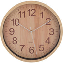 Reloj wooden 29x29cm natural