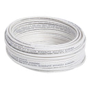 Alambre Cobre Aislado Premium H07V-U 1X2,5 Mm2 Blanco 25 Met