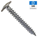 Tornillo Roscalata Madera 1-1/4 Pulg 8 Mm 100 Unidad(Es)