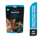 Galletas para Gato Todas las edades Catnip y pollo 0.065 kg