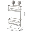 Organizador 2 Niveles Succion Satin