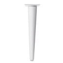 Pata Conica madera 300mm blanca