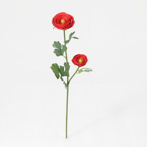 Vara Ranunculos Artificial 54 cm Rosado