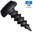 Tornillo Autoperforante Madera 7/16 Pulg 7 Mm 100 Unidad(Es)