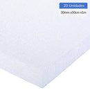 Plancha Poliestireno 30Mm 1X0,5M 20 Unidades