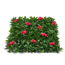 Jardin vertical flores rosa 50x50cm