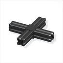 Union Articulada Plastica Negra Para Tubos
