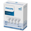 Pack 4 Ampolletas Led Ecohome 4.6 W Gu10 410 Lm Luz Fria