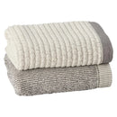 Set De Toallas Visita 500 Gr Algodon 40X70 Cm Gris