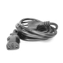 Cable de Poder para PC 1,8 m Negro
