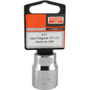 Dado poligonal 1/2x21 mm acero