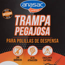 Trampa Pegajosa Para Polillas Despensa 2 Unidades