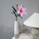 Vara Lirio Artificial 86 cm Rosado