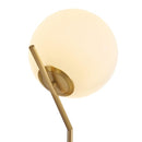 Lampara Mesa Bellevie Amarillo 37x56 cm