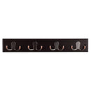 Percha Doble Espresso Zinc Espresso