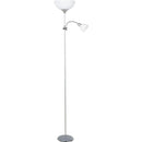 Lampara de Pie 173 cm 2 Luces 60 W