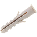 Tarugo De Nylon Con Tope M8 15 Unidades