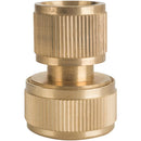 Conector Para Manguera 3/4 Pulg De Bronce Sin Stop
