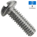 Perno cabeza redonda acero inoxidable unc 5/32 x 1/2 2 unid