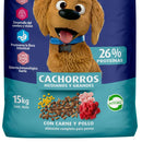 Alimento Para Perro Cachorro Carne, Pollo Y Leche 15 Kg