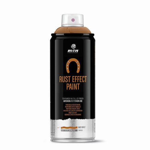 Pintura Efecto oxido Spray 0.4 l Mate ROJO